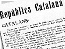 Proclamaci�n de la Rep�blica catalana